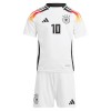 Conjunto (Camiseta+Pantalón Corto) Alemania Musiala 10 Primera Equipación Euro 2024 - Niño